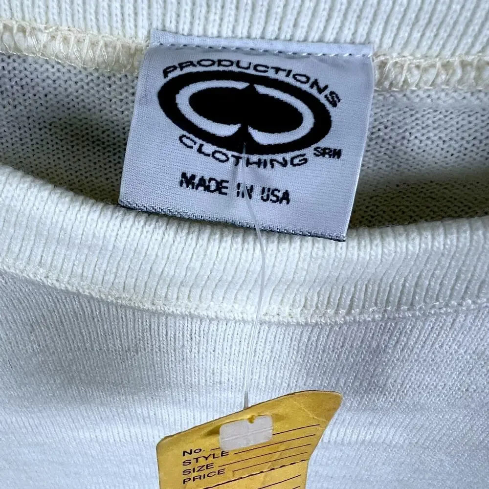 Productions Clothing Skateboard Men's M Sweater Skater 90s Vintage Deadstock New